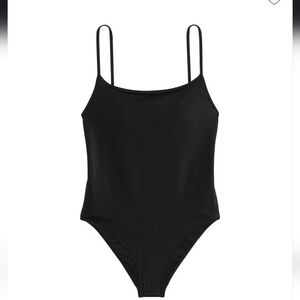 3393 NWT Victoria's Secret Swim Archives Strappy Hardware Cheeky One-Piece LG